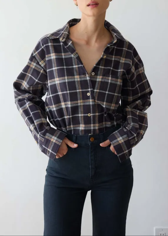 The Weekend Shirt Plaid made by Jamie Haller