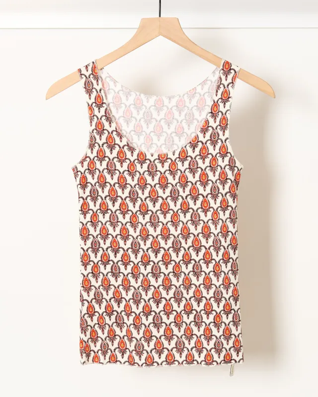 Udine Soleil Rouge Top sold by French + Italian