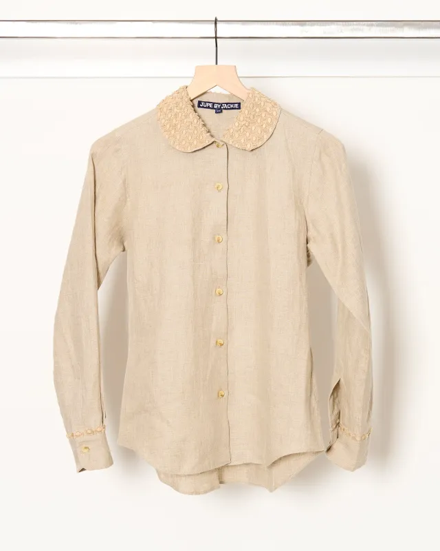 Zenith Beige Shirt made by French + Italian