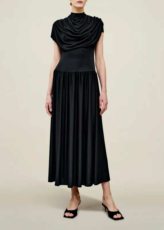 Victoria Gown Black sold by French + Italian