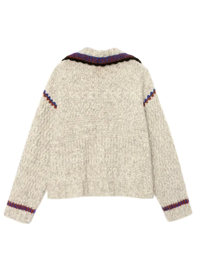 Beatrice Sweater Gris sold by French + Italian product image thumbnail 3