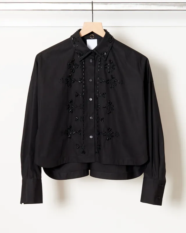 Blouse Black AG1001 sold by French + Italian