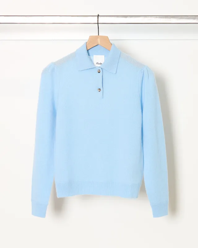 Feather Sweater Blue sold by French + Italian