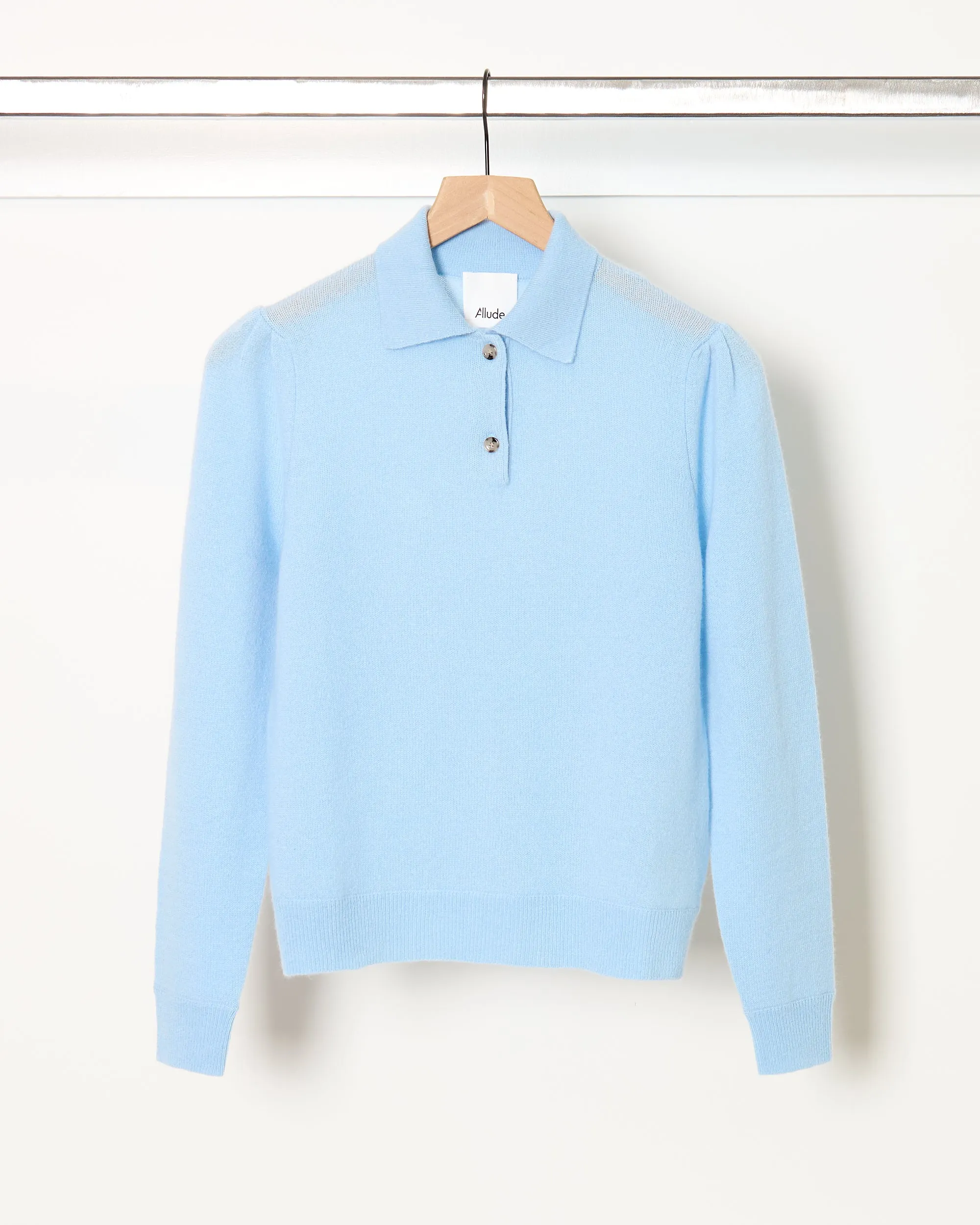 Feather Sweater Blue sold by French + Italian