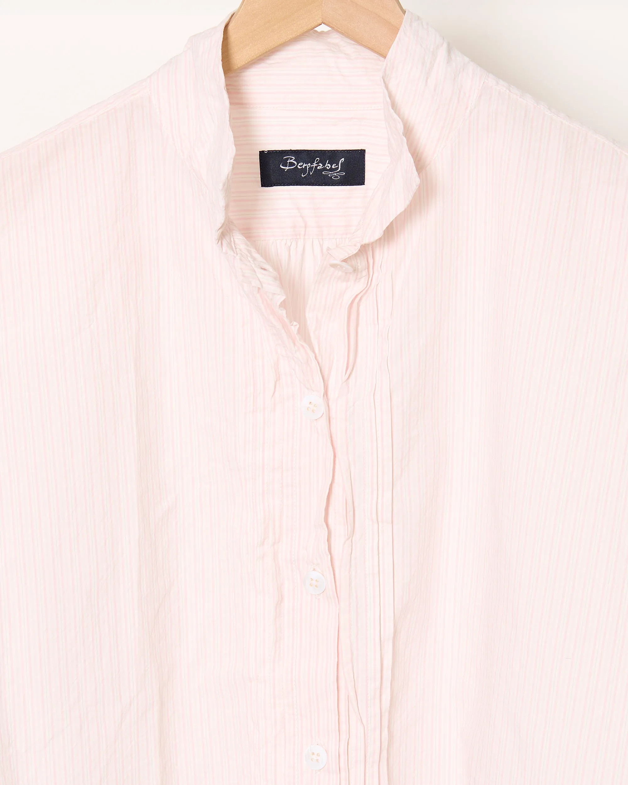 Claudia Shirt Pink Pinstripe sold by French + Italian product image thumbnail 3