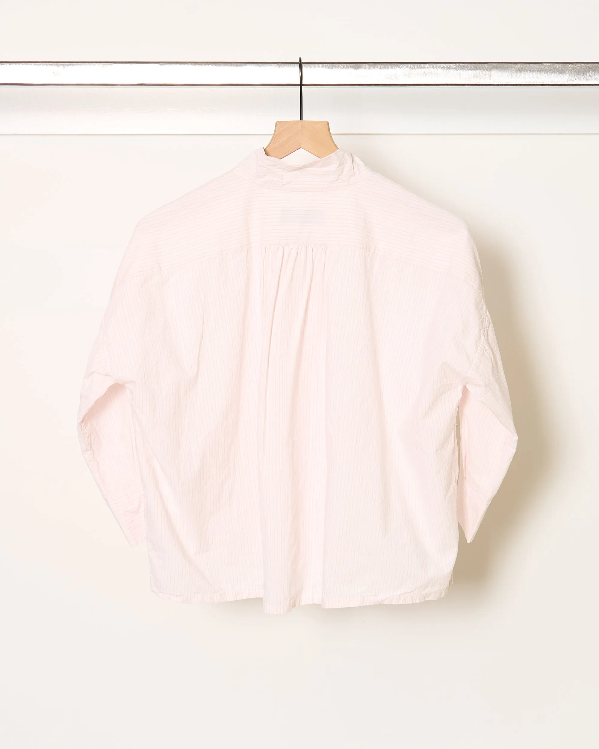 Claudia Shirt Pink Pinstripe sold by French + Italian product image thumbnail 2