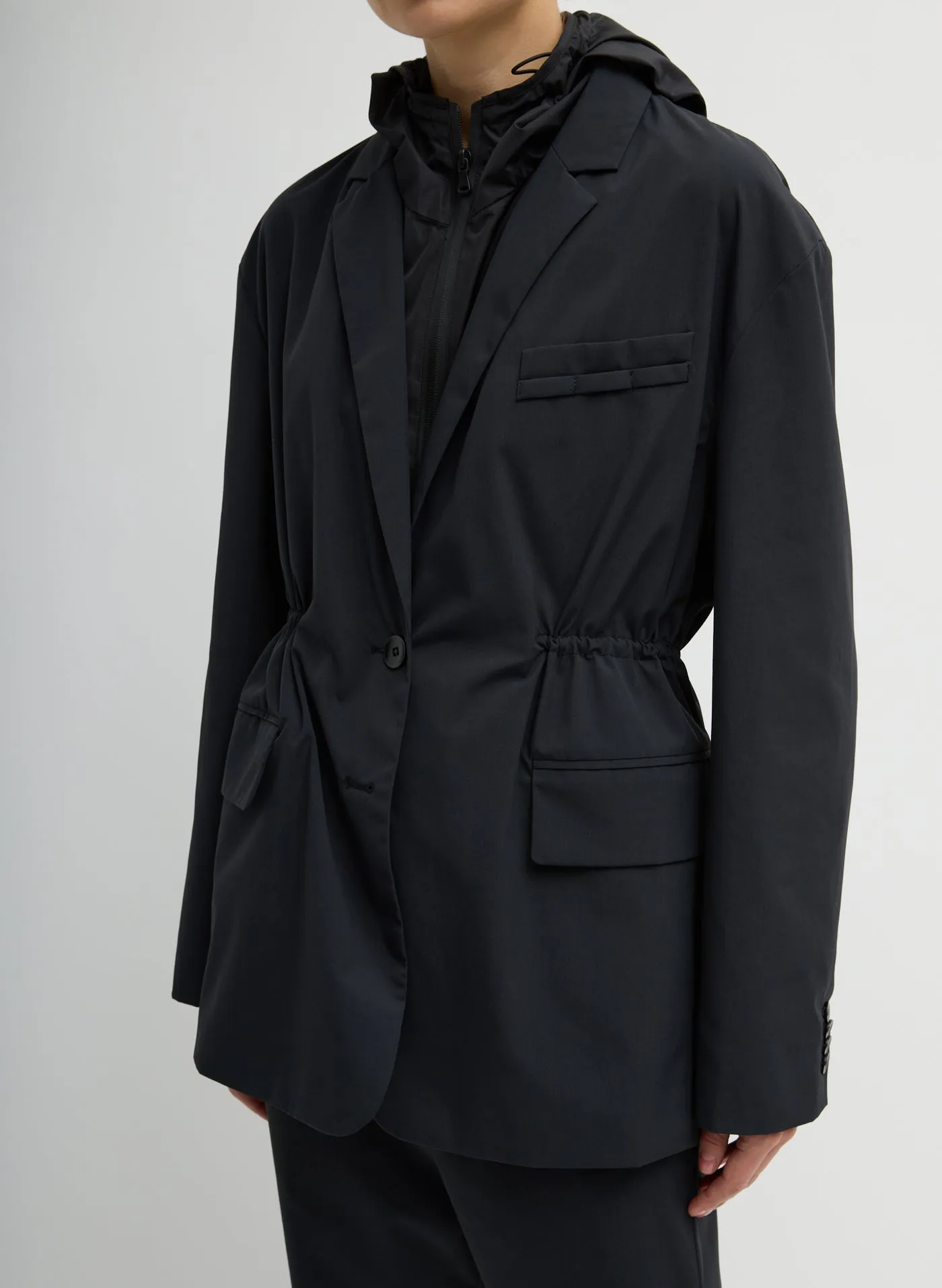 Tech Anorak Blazer Blk sold by French + Italian product image thumbnail 2