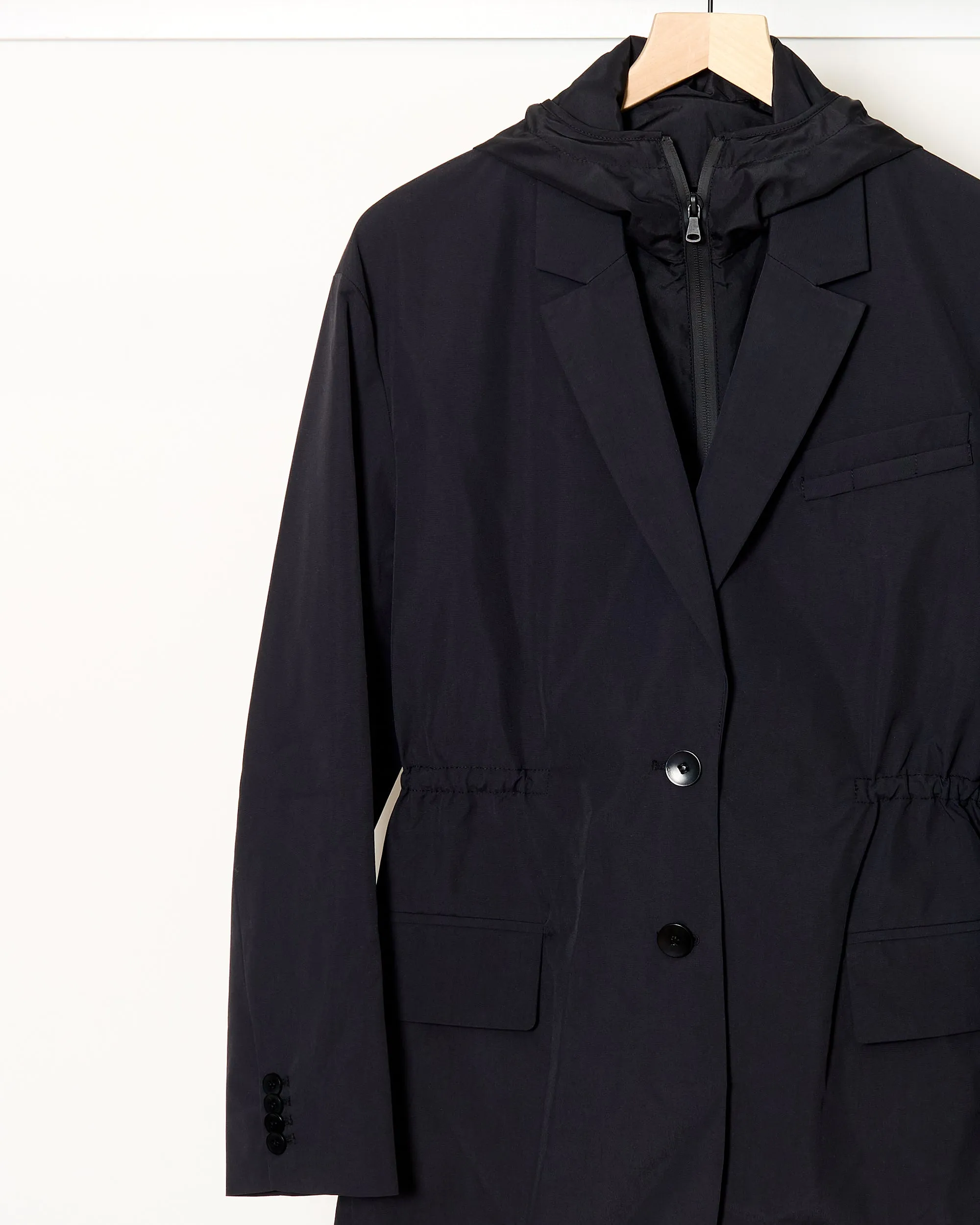 Tech Anorak Blazer Blk sold by French + Italian product image thumbnail 5
