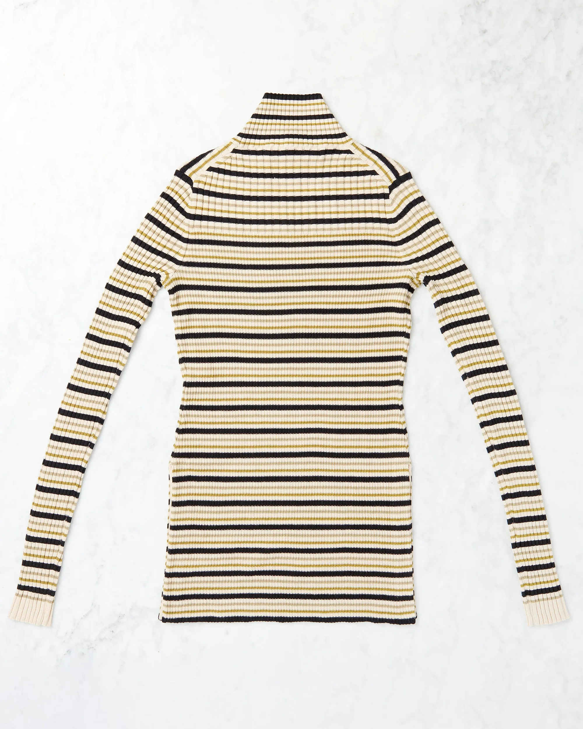 Stripe Knit Turtleneck sold by French + Italian product image thumbnail 4