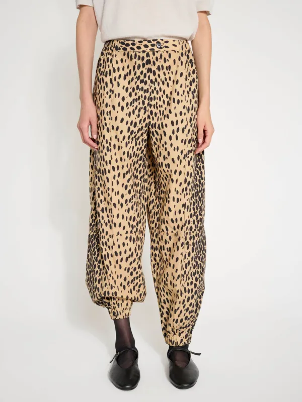 Topkapi Pants Leopard sold by French + Italian
