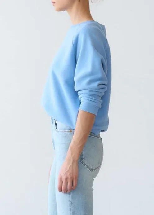 The Daily Sweatshirt Blue sold by French + Italian product image thumbnail 3