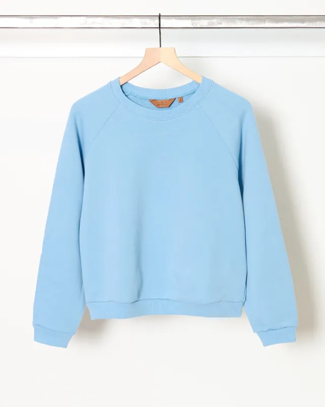 The Daily Sweatshirt Blue made by Jamie Haller