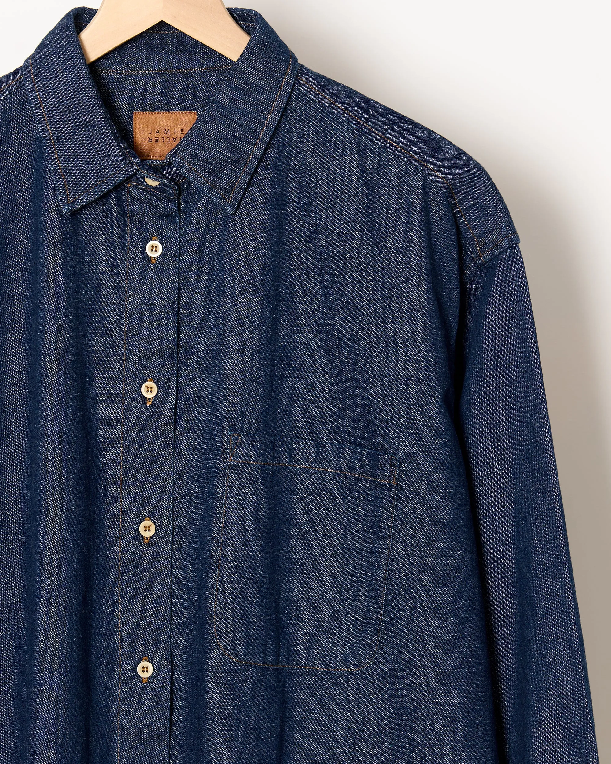 Essential Shirt Raw Denim sold by French + Italian product image thumbnail 5