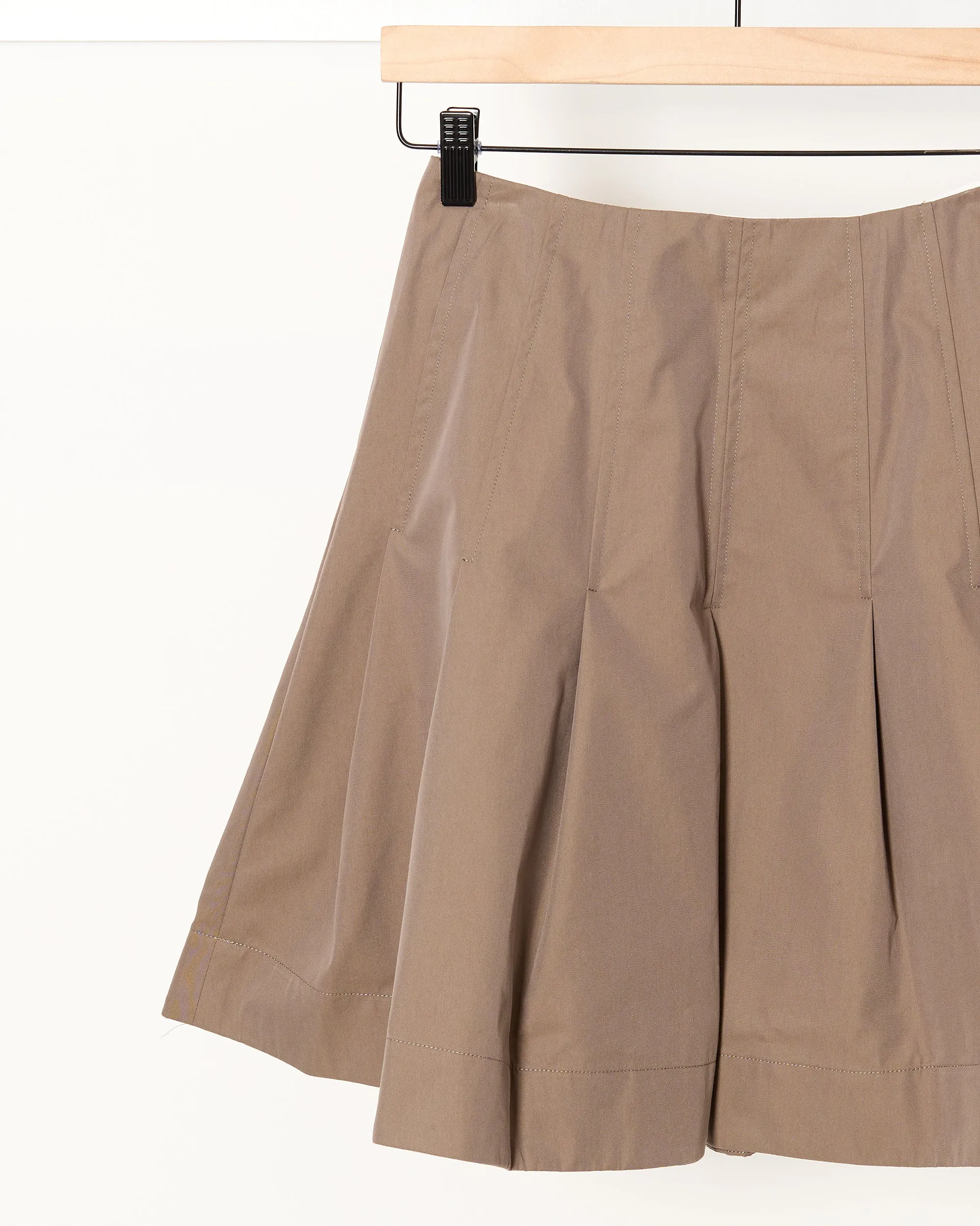 Sutton Pleated Skirt Shroom sold by French + Italian product image thumbnail 4