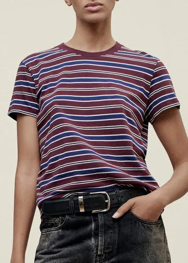 Kenzie TShirt Bordeaux sold by French + Italian product image thumbnail 2