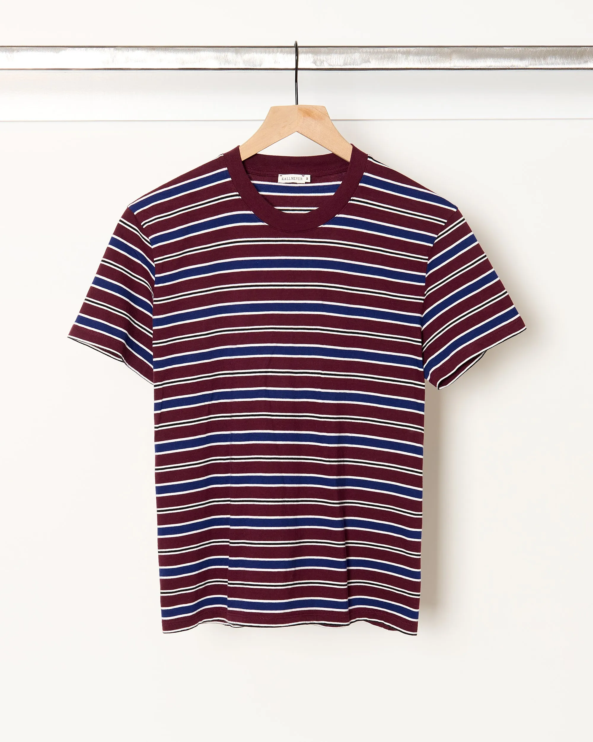 Kenzie TShirt Bordeaux sold by French + Italian