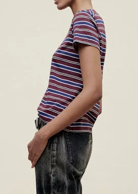 Kenzie TShirt Bordeaux sold by French + Italian product image thumbnail 5