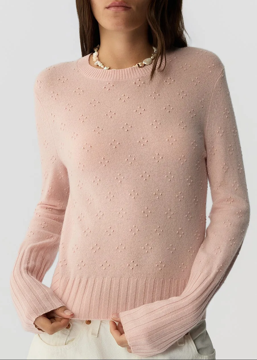 Compass Shrunken Crew Pink sold by French + Italian product image thumbnail 2
