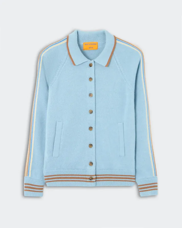 Varsity Jacket Sky made by Guest In Residence