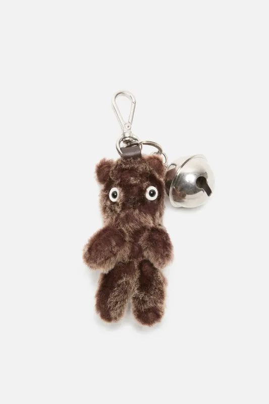 Teddy Bear Keyring Brown sold by French + Italian