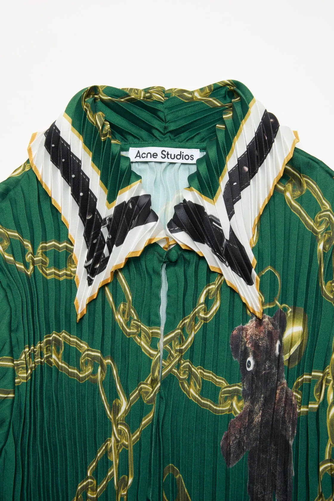 Pleated Printed Blouse sold by French + Italian product image thumbnail 5