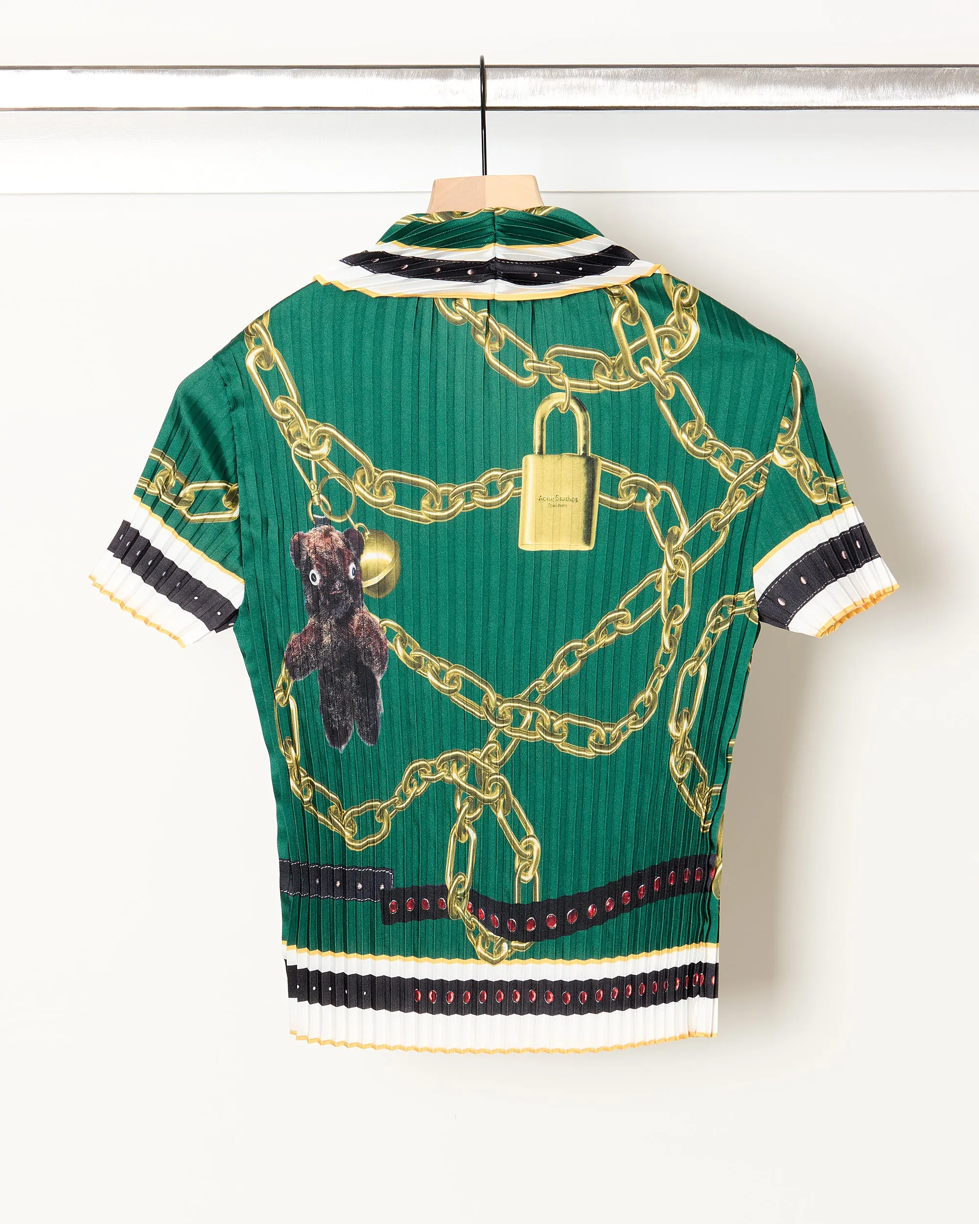 Pleated Printed Blouse sold by French + Italian product image thumbnail 2