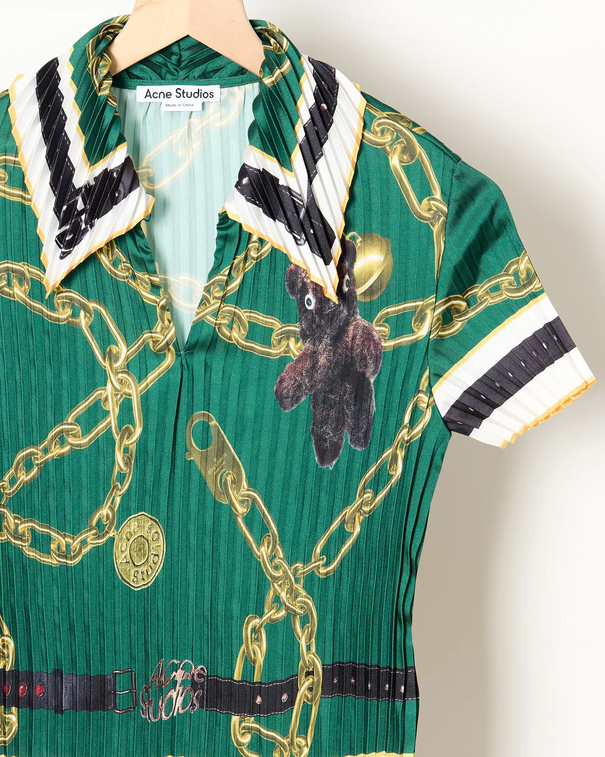 Pleated Printed Blouse sold by French + Italian product image thumbnail 3