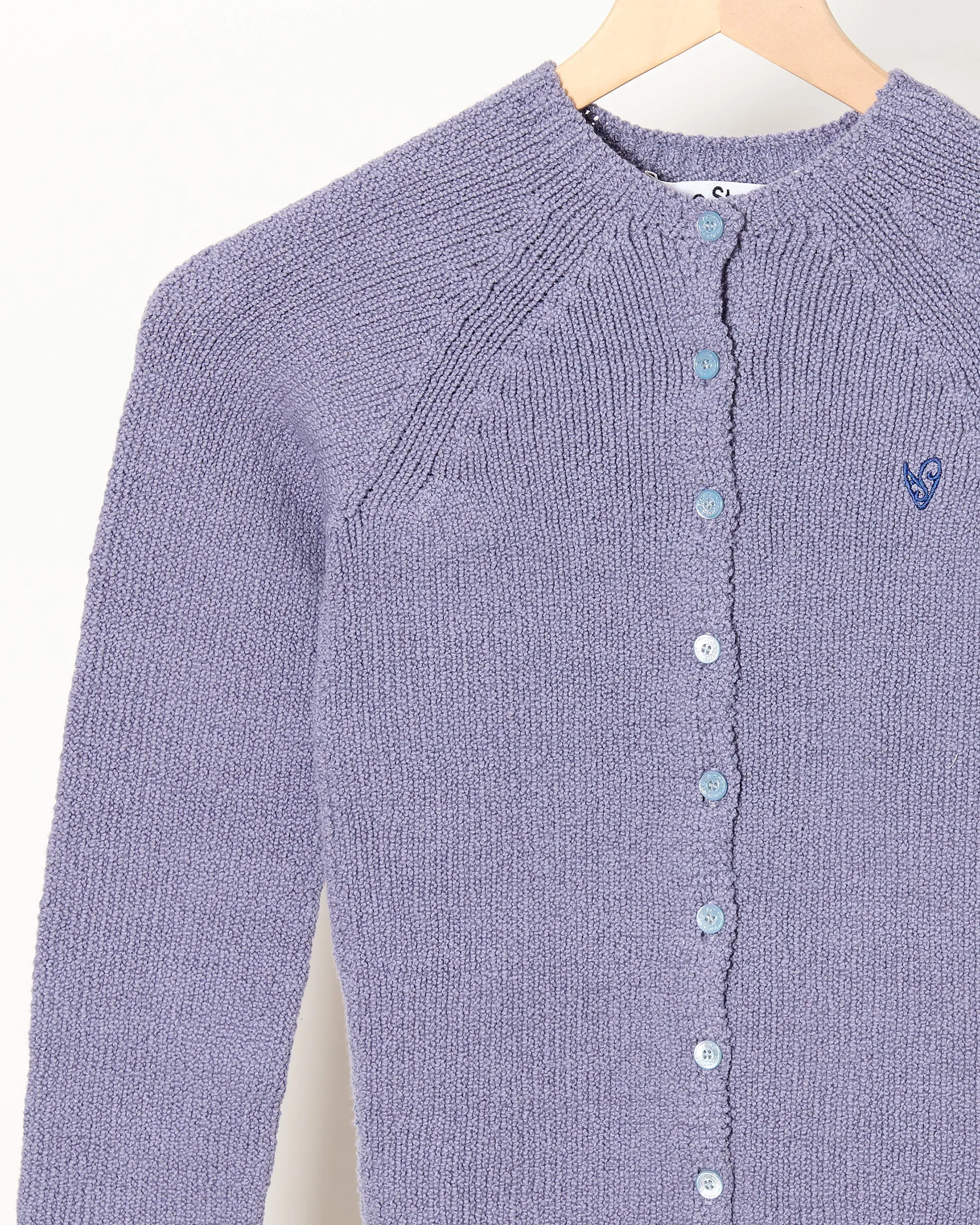 Cardigan Steel Blue sold by French + Italian product image thumbnail 3