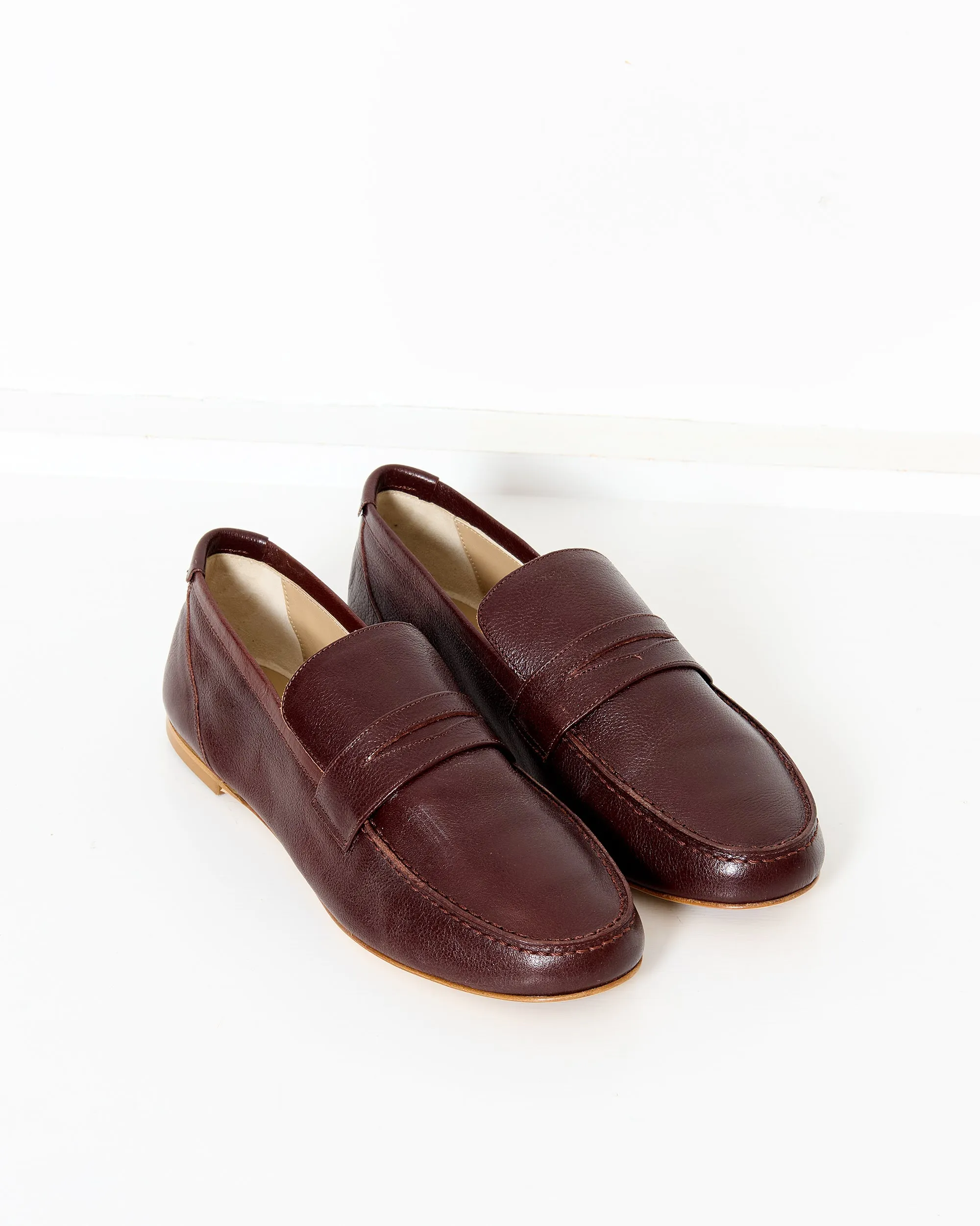 Penny Loafer Oxblood sold by French + Italian product image thumbnail 3