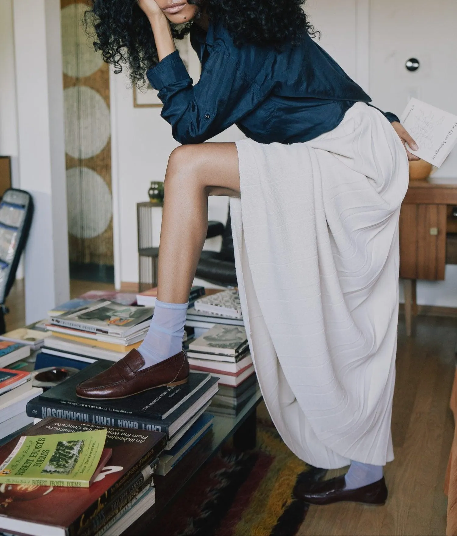 Penny Loafer Oxblood sold by French + Italian product image thumbnail 5