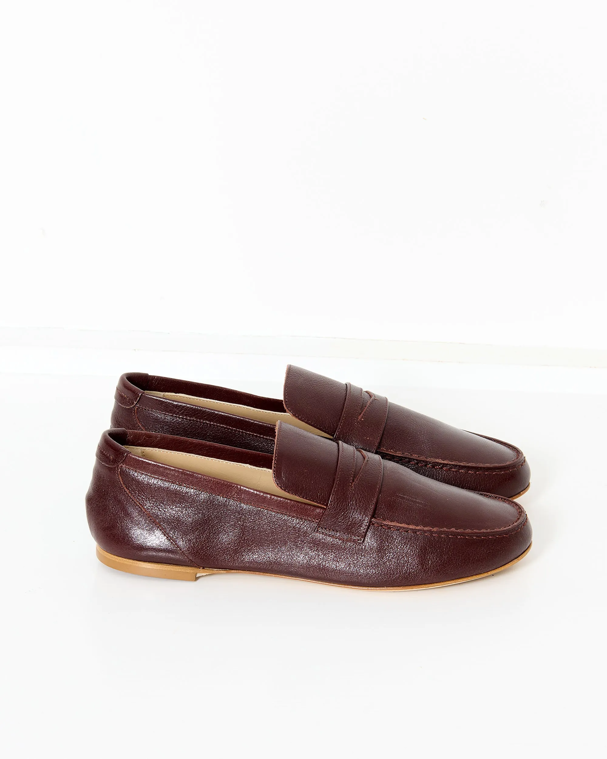 Penny Loafer Oxblood sold by French + Italian