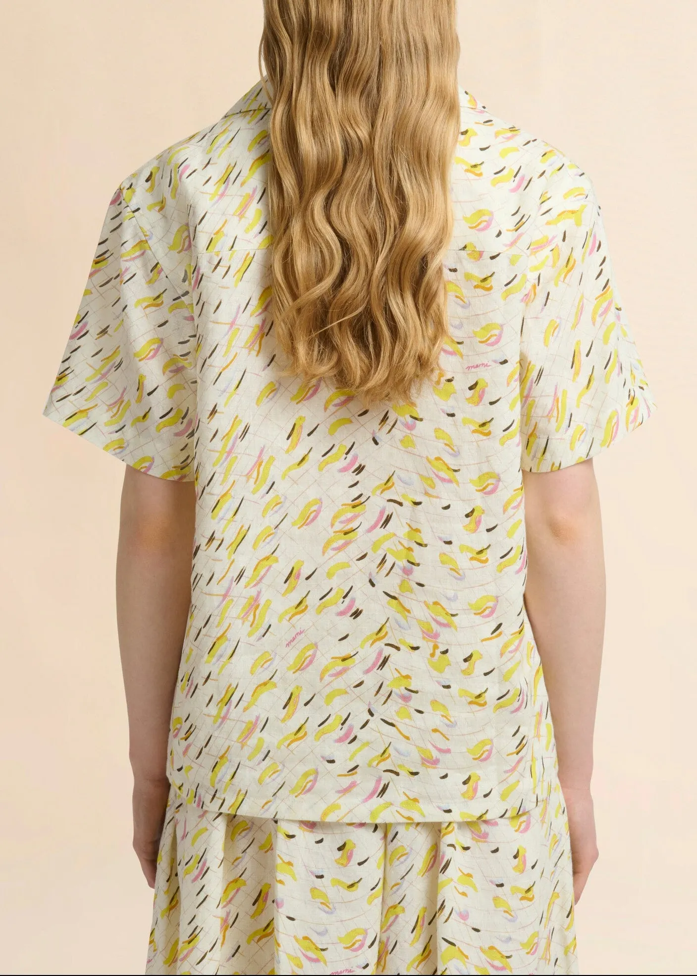 Brushstroke Wave Print Shirt sold by French + Italian product image thumbnail 4