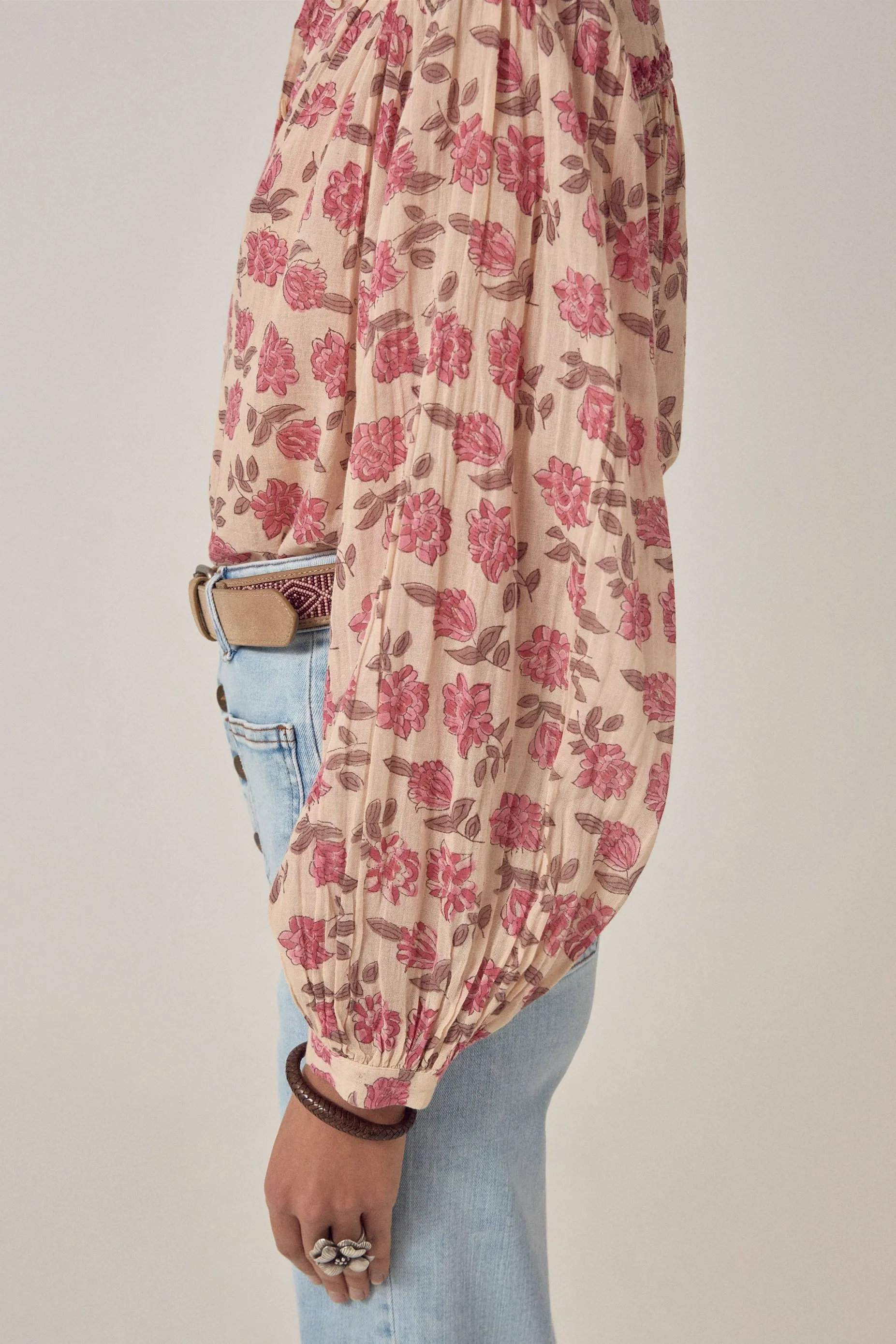 Lennox Blouse Gordon Roses sold by French + Italian product image thumbnail 4