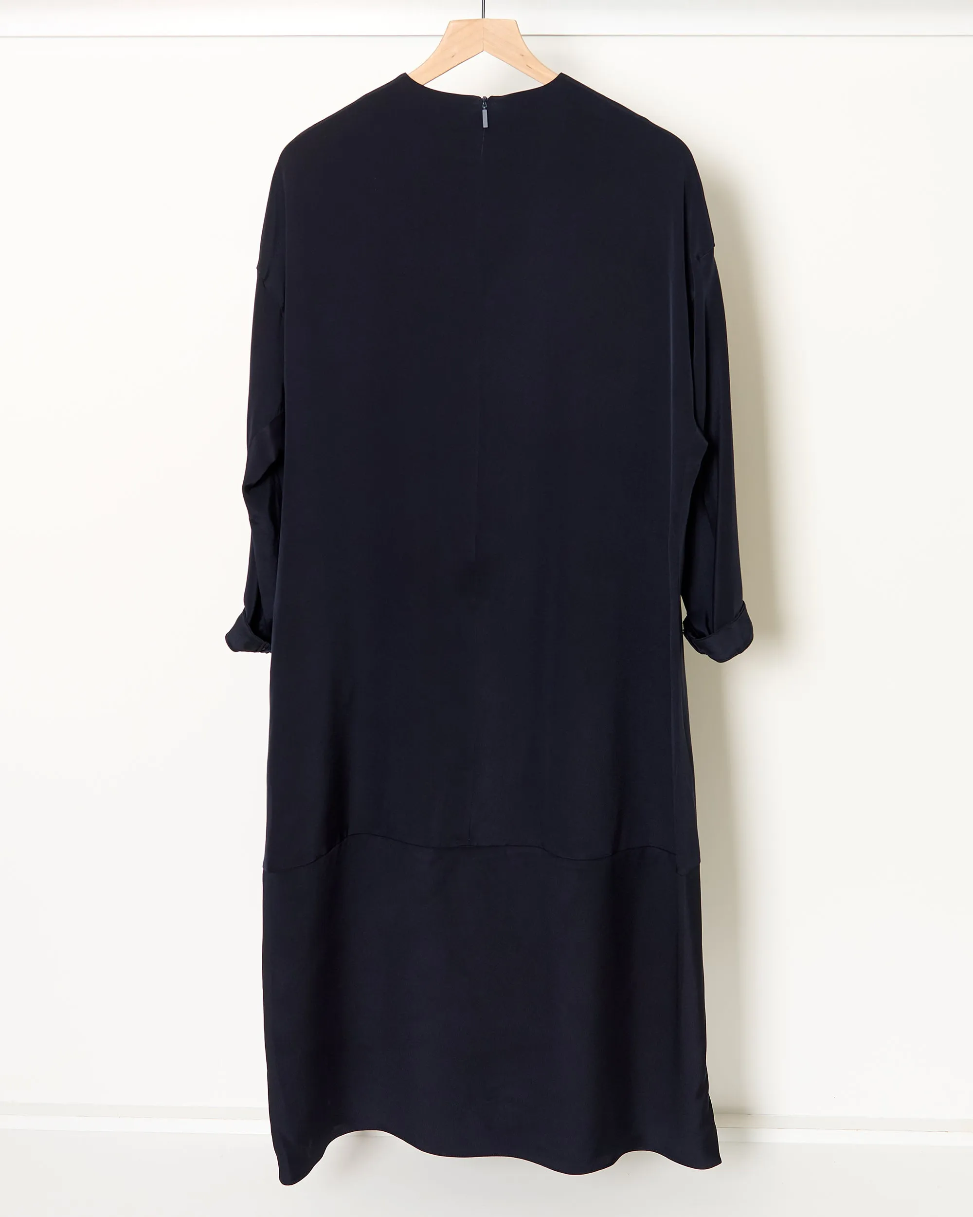 Cocoon Dress Dark Navy sold by French + Italian product image thumbnail 3