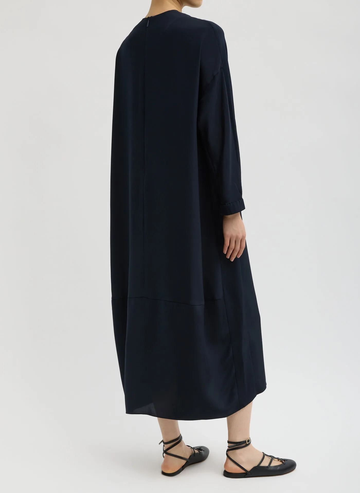 Cocoon Dress Dark Navy sold by French + Italian product image thumbnail 2