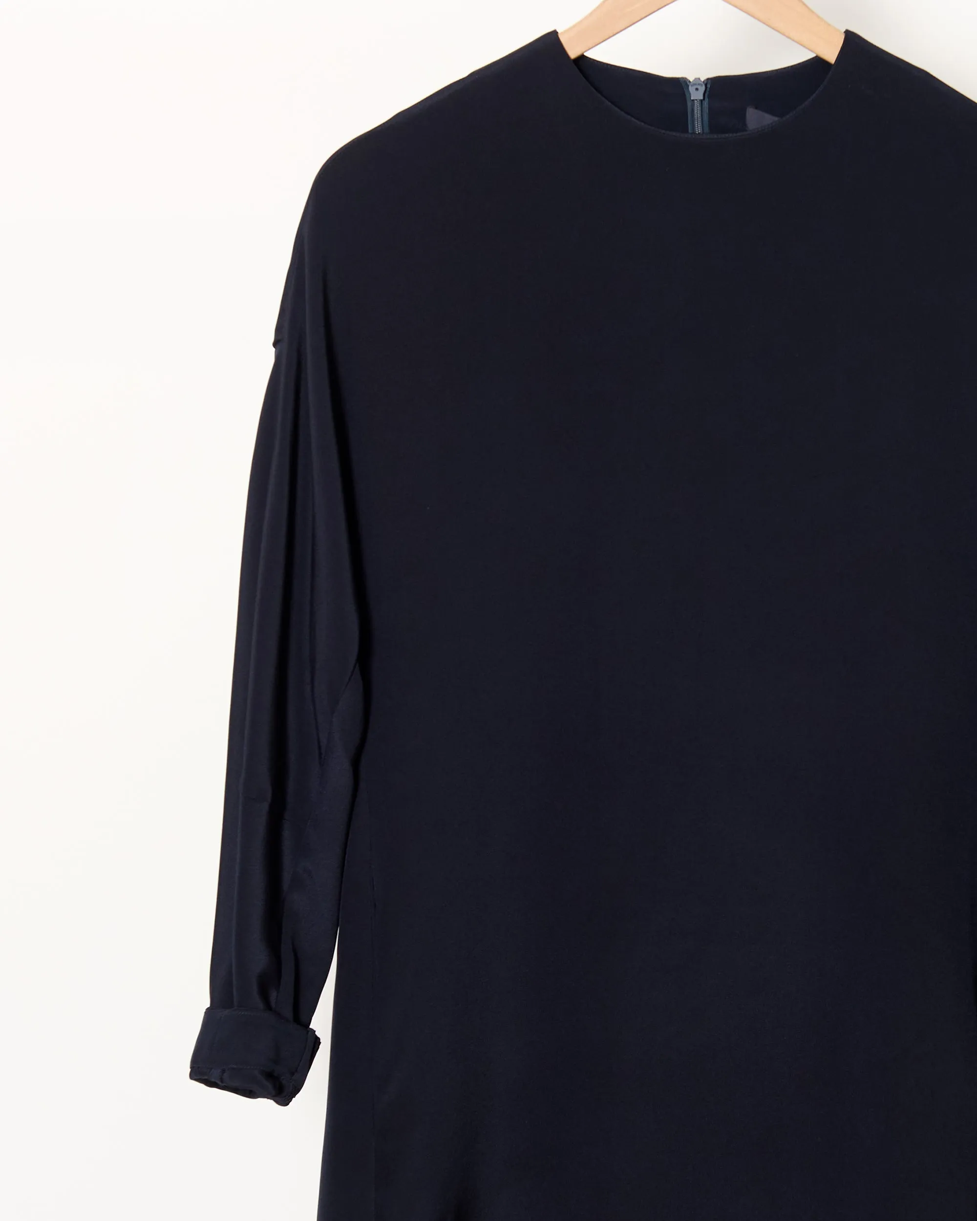 Cocoon Dress Dark Navy sold by French + Italian product image thumbnail 5