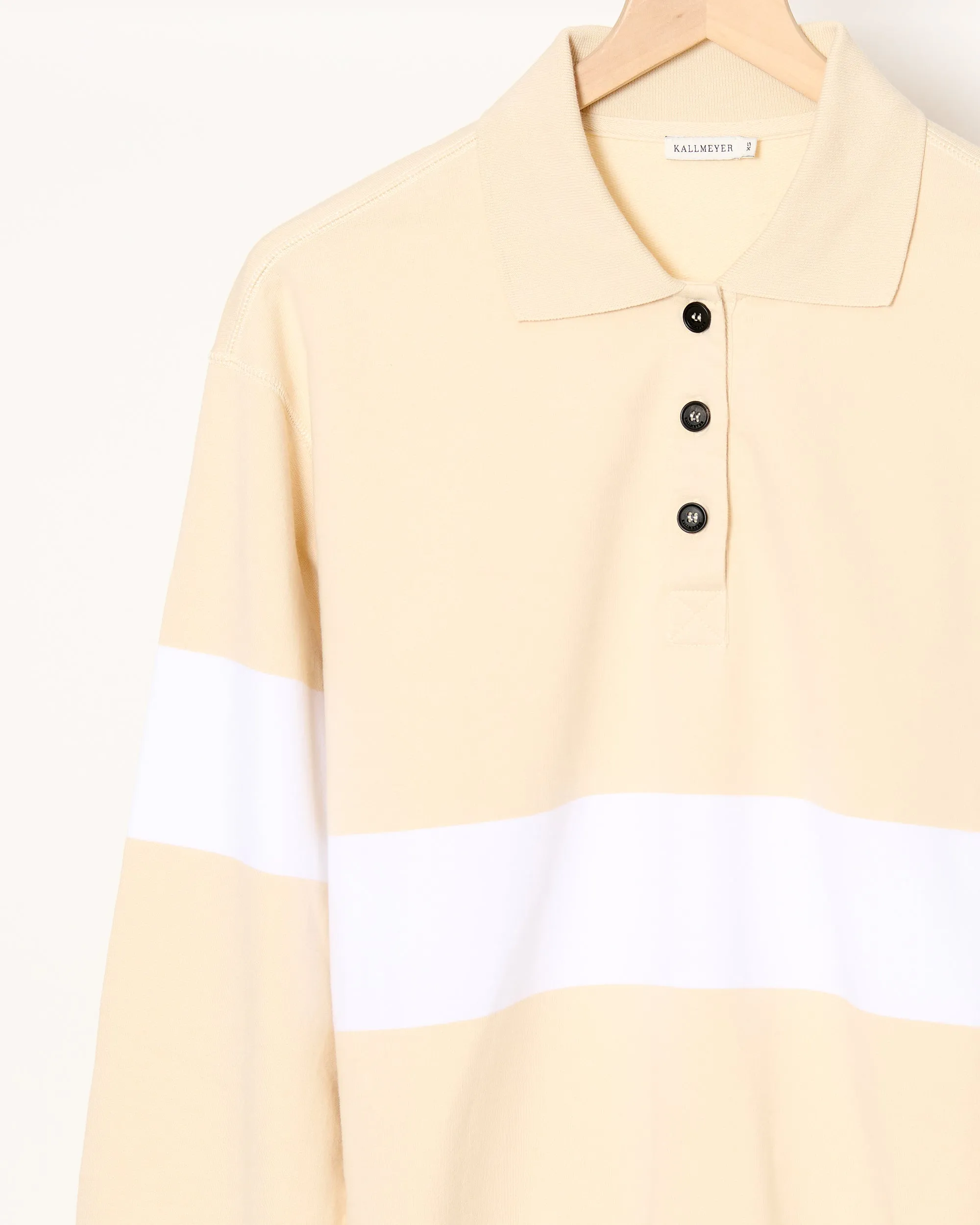 Blake Rugby Polo Vanilla sold by French + Italian product image thumbnail 3