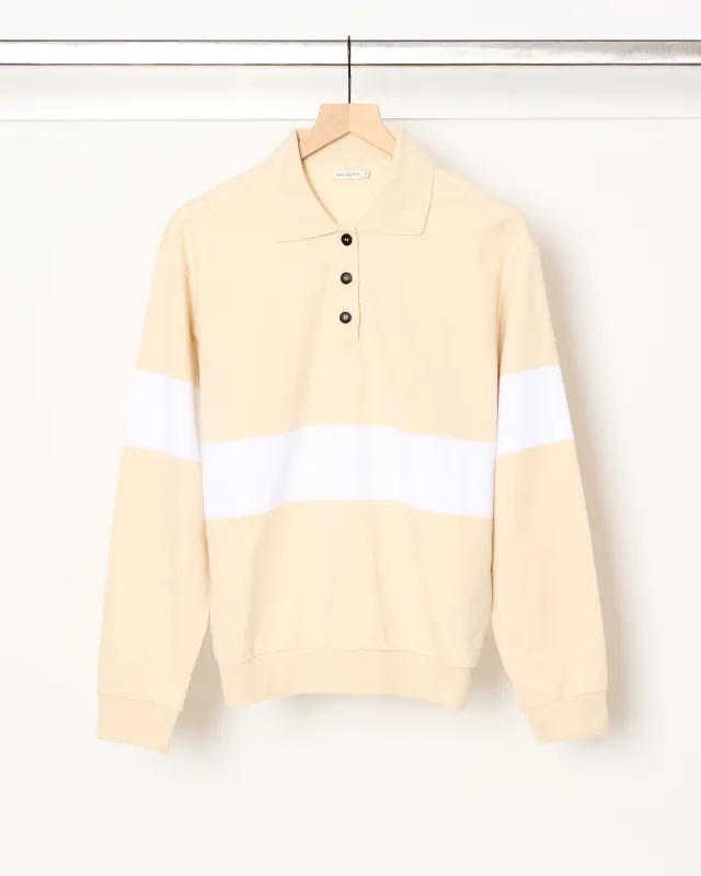 Blake Rugby Polo Vanilla made by Kall Meyer