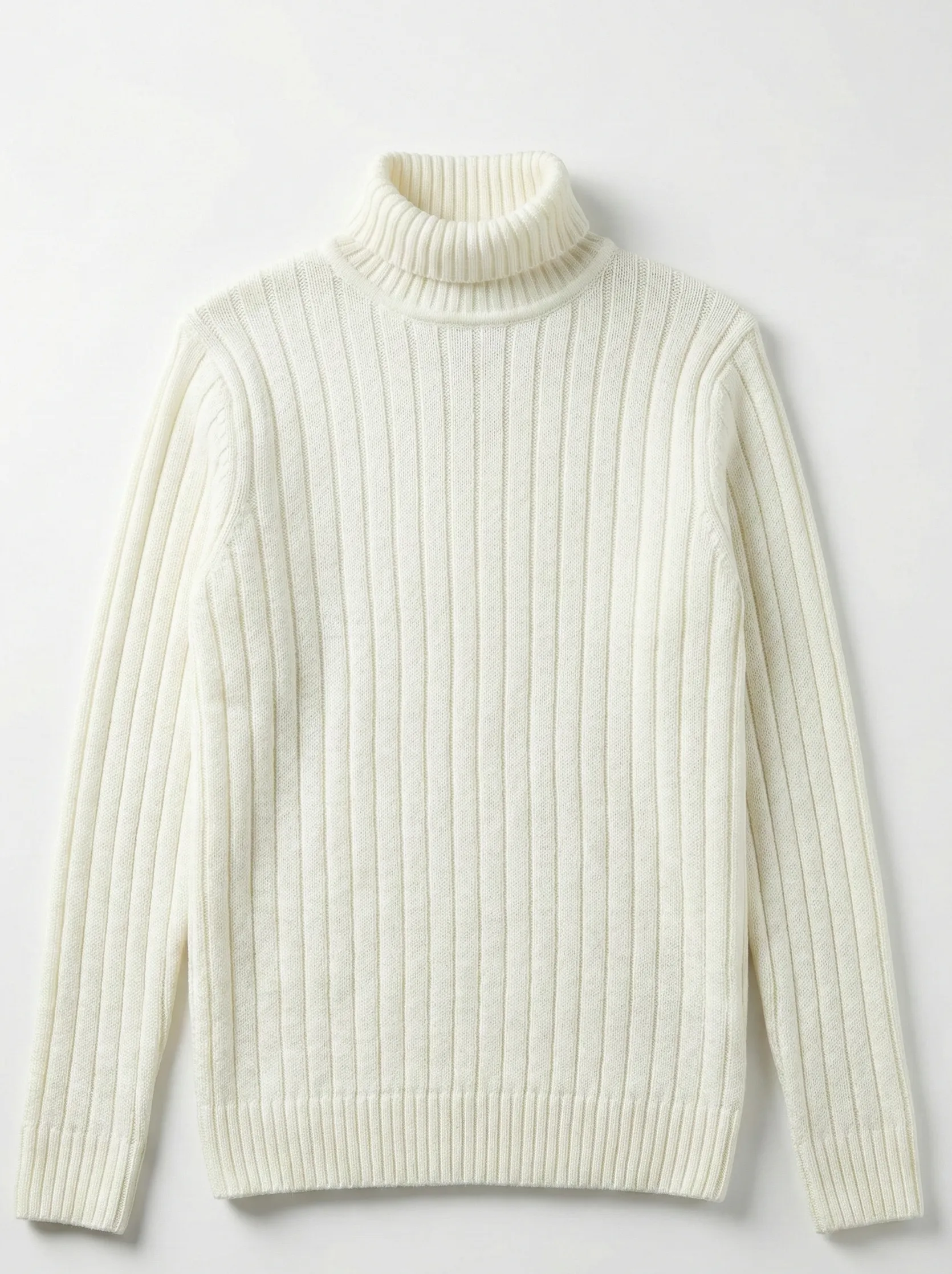Men’s Knitted High Neck Pullover sold by Tree