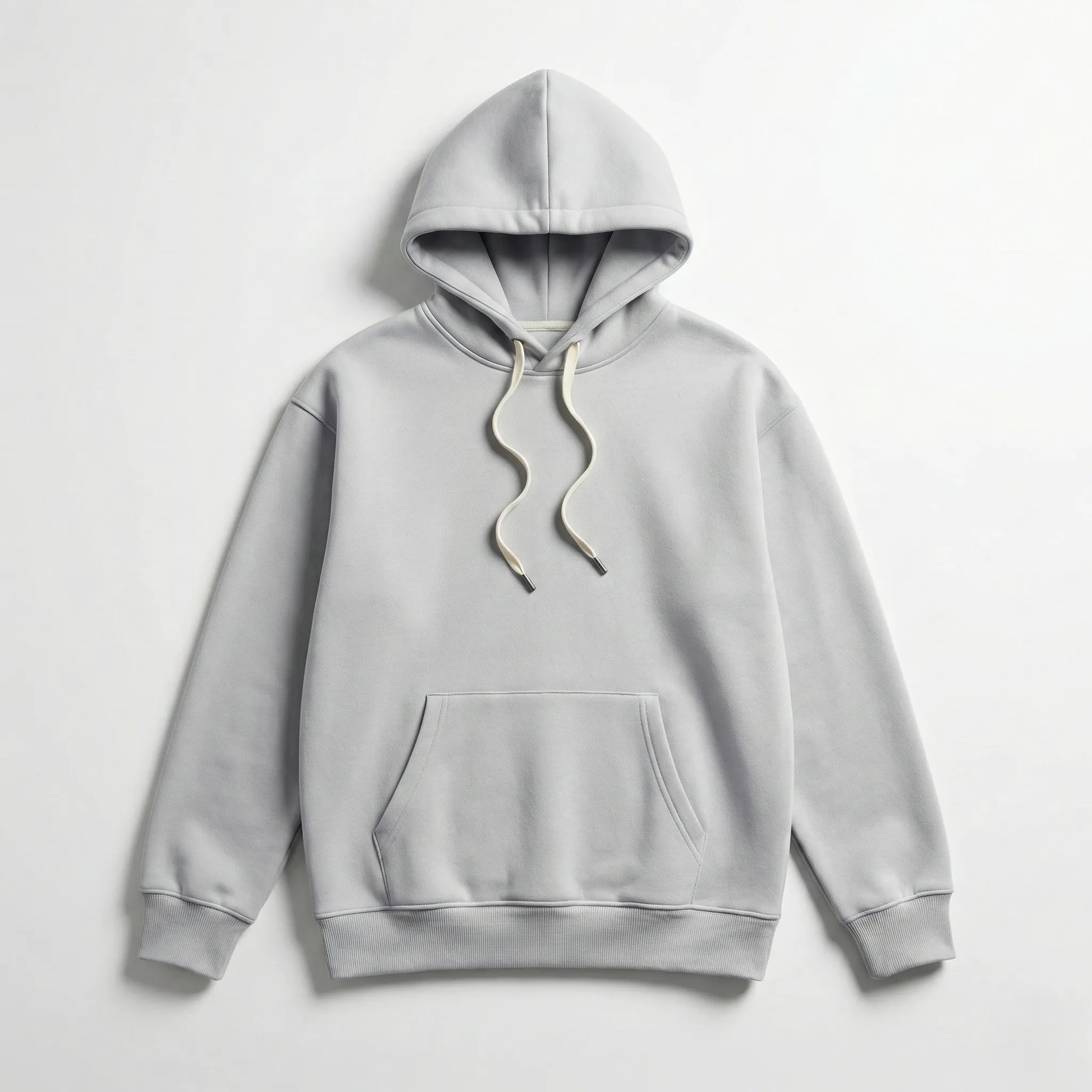 Men's Oversized Light Grey Hoodie sold by Tree