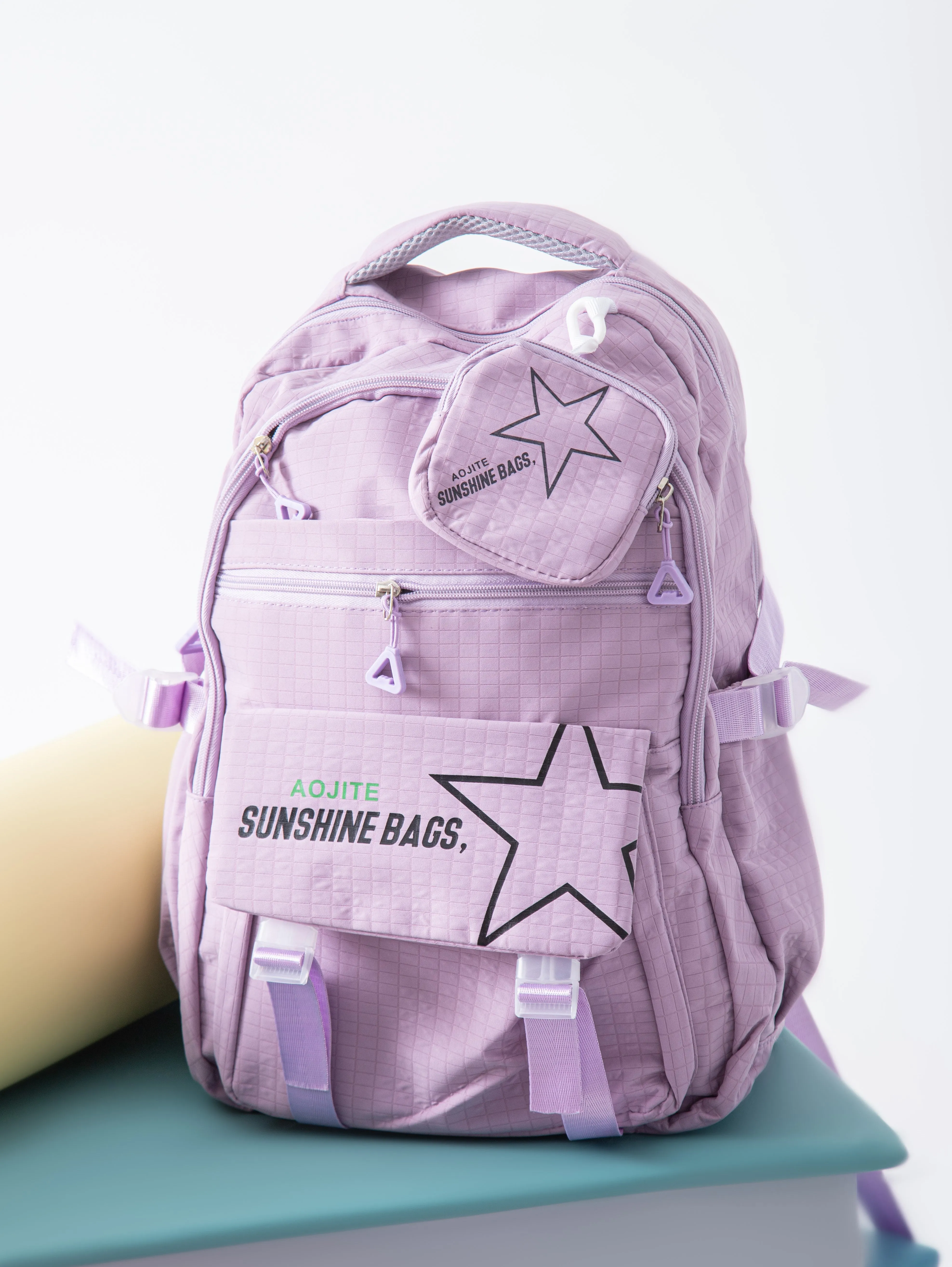 TREE school backpack ( size 17 ) - PurPle sold by Tree