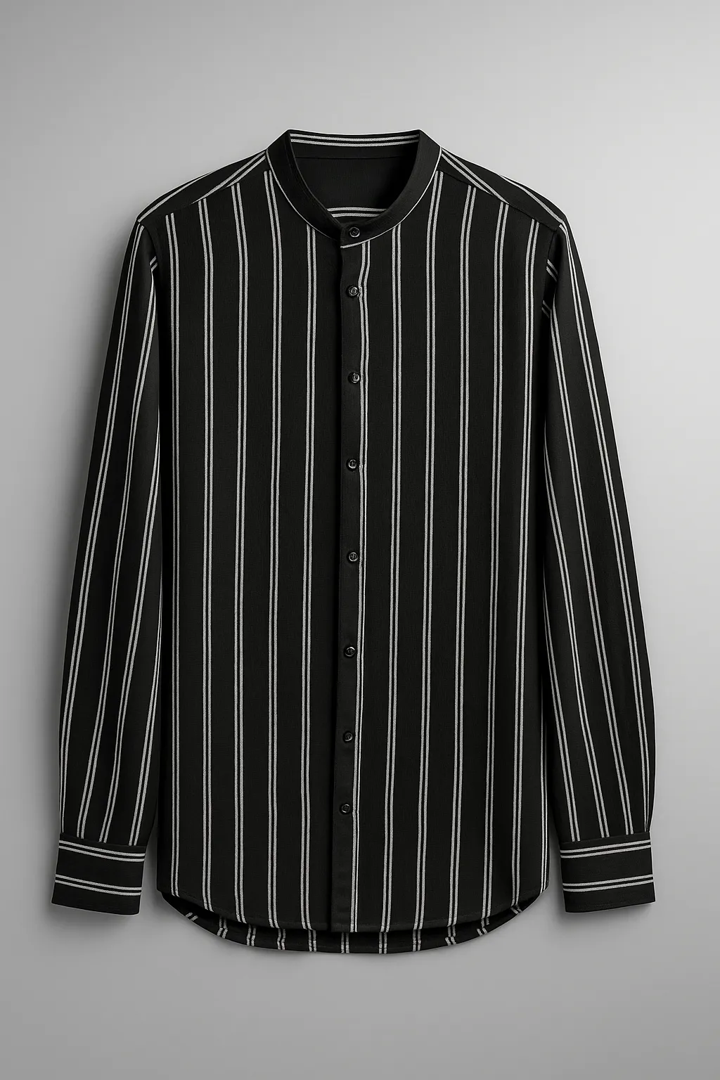 Men's Shirt Striped Long Sleeve sold by Tree product image thumbnail 2