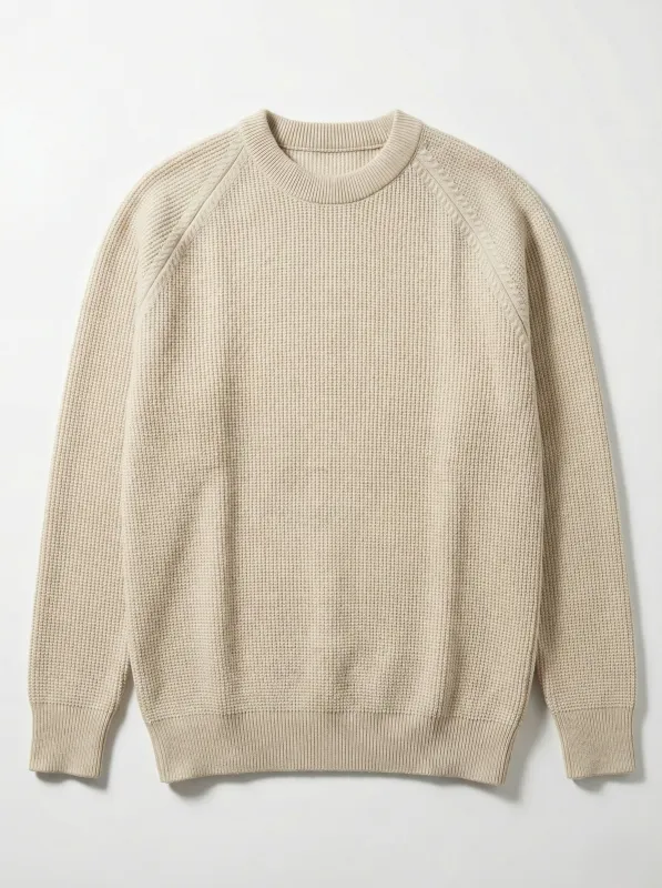 Men's fashion crew neck pullover made by Tree