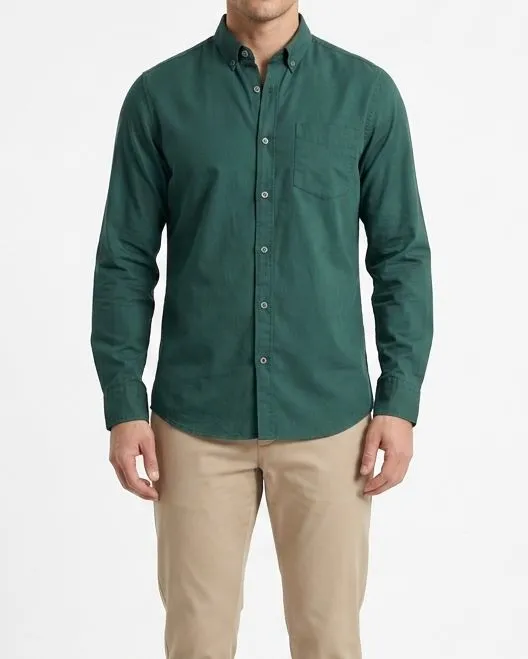 Men`s Gabardine Shirt sold by Tree product image thumbnail 3