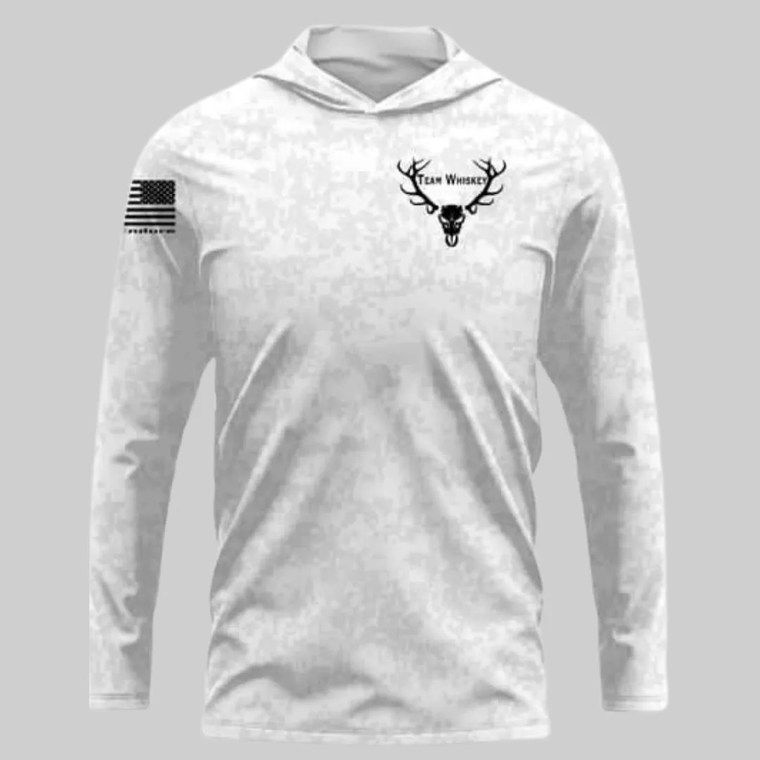 Mens UPF Long Sleeve (Hooded/Crew Neck) sold by Team Whiskey product image thumbnail 3