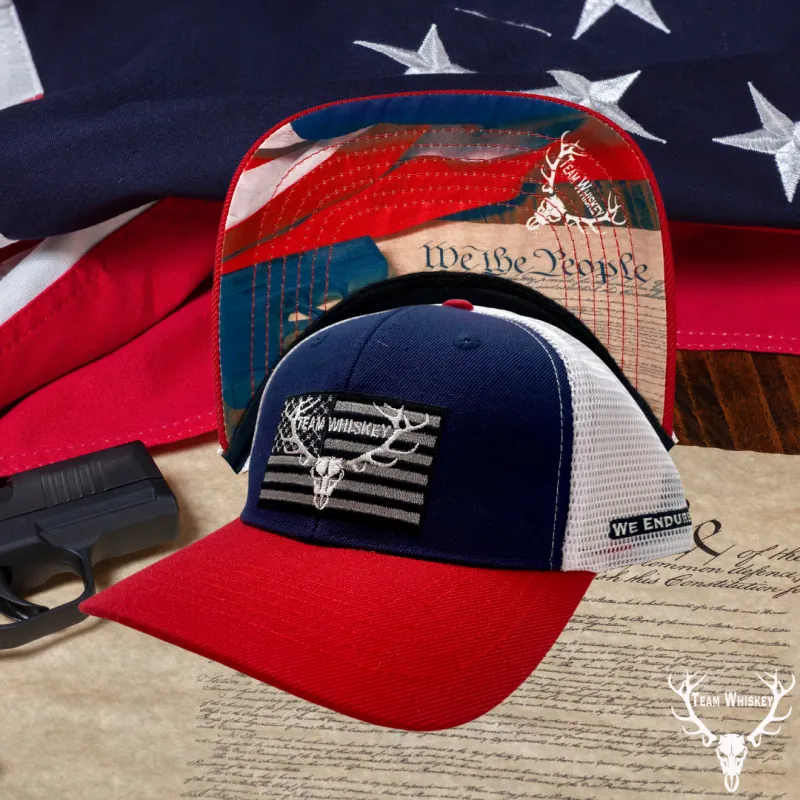 We The People (Curved Bill) sold by Team Whiskey