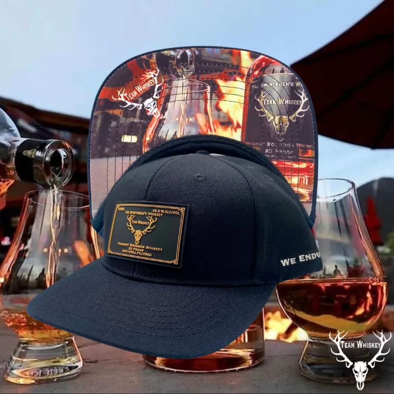 Team Whiskey Bourbon (Curved Bill) sold by Team Whiskey