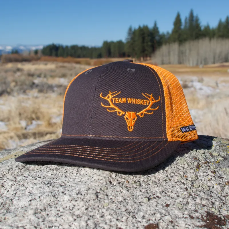 Neon Orange (Curved Bill) sold by Team Whiskey