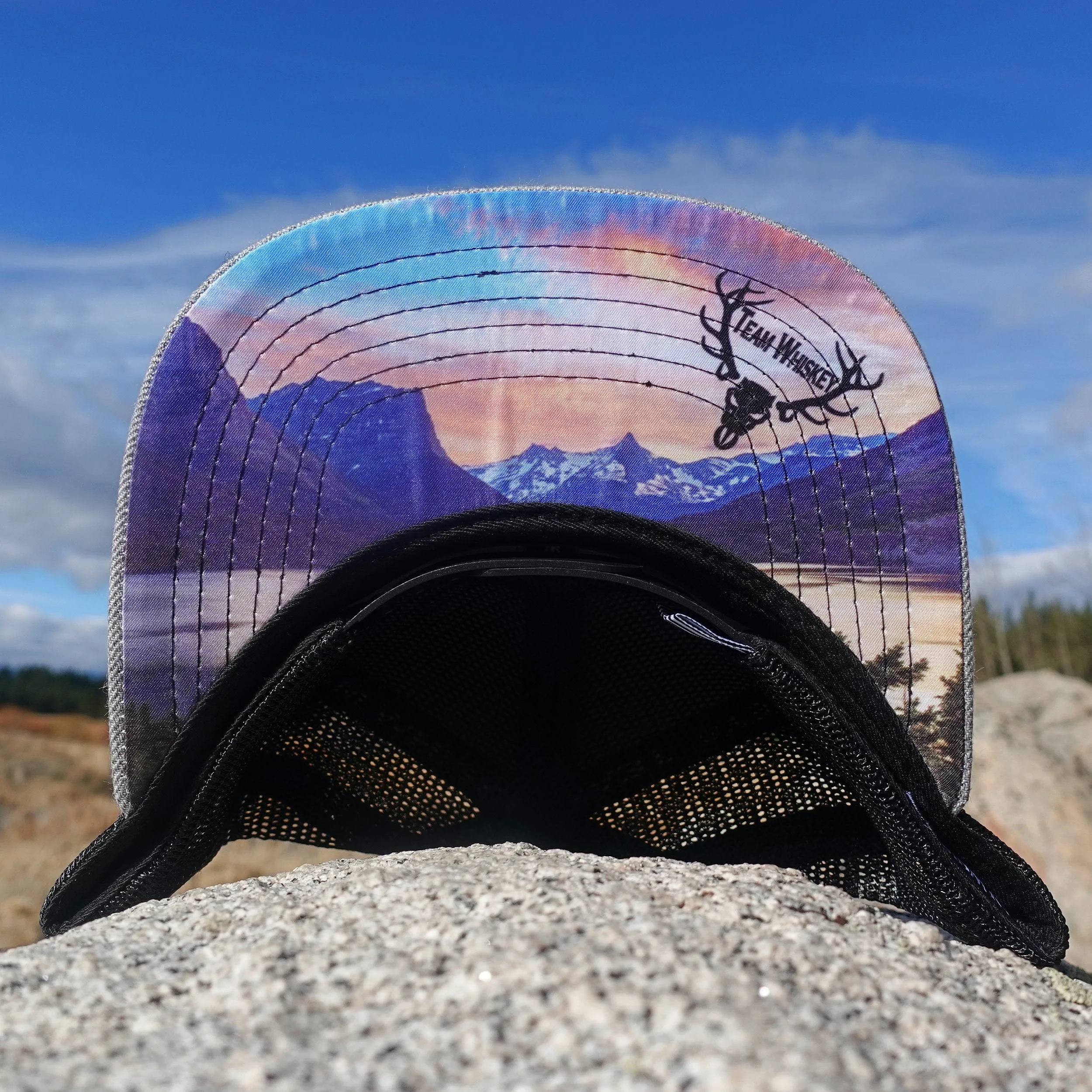 Glacier Square Patch (Flat Bill) sold by Team Whiskey product image thumbnail 2