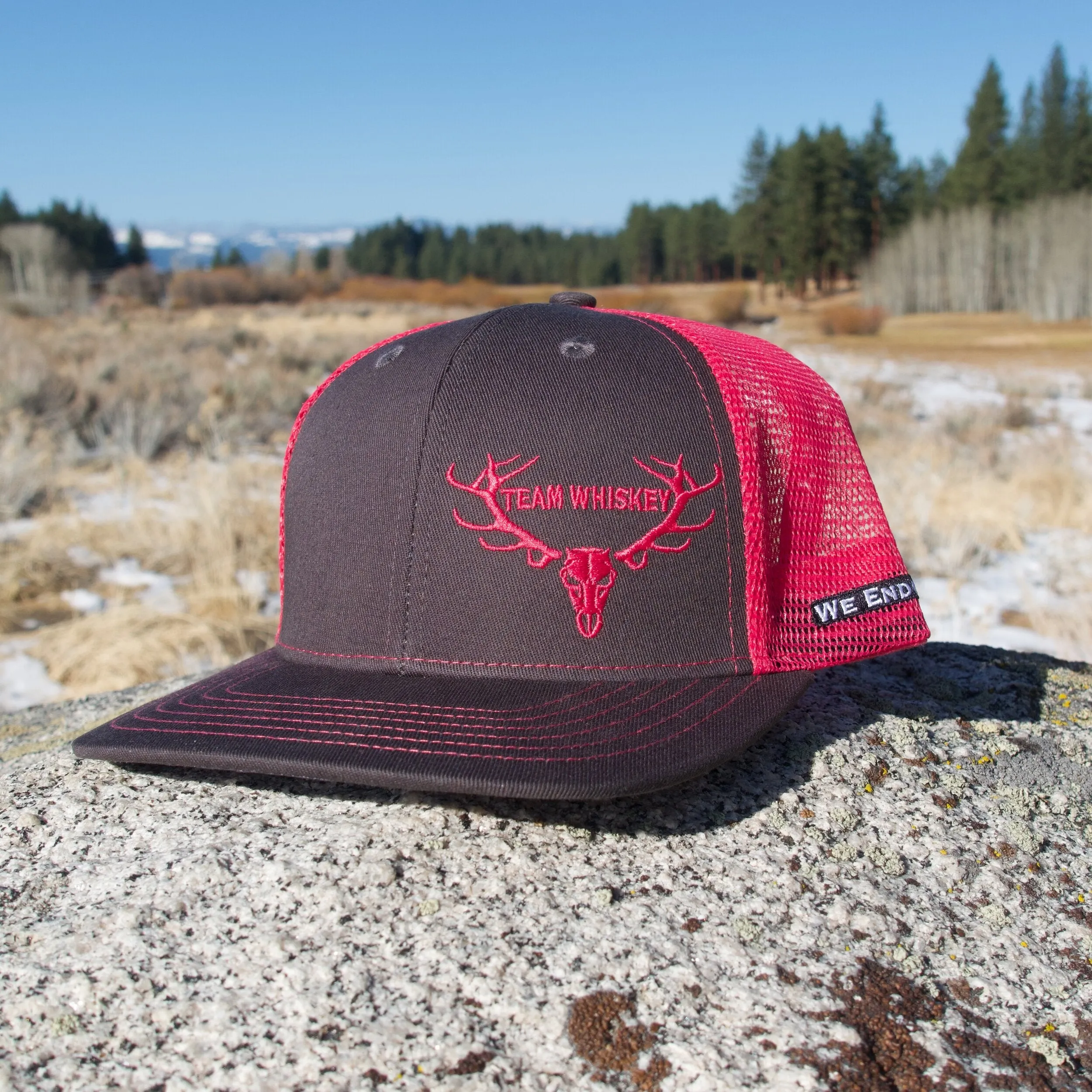 Neon Pink (Curved Bill) sold by Team Whiskey